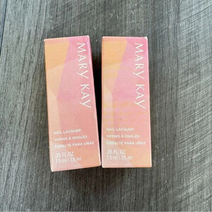 MARY KAY BRILLIANT VIOLET NAIL LACQUER and Vivid Sunburst  • NEW